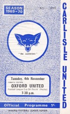 Carlisle United v Oxford United