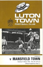 Luton Town v Mansfield Town