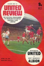 Manchester United v West Bromwich Albion