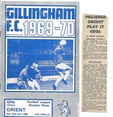 Gillingham v Leyton Orient