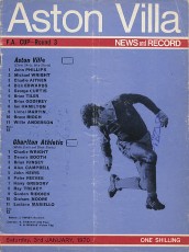 Aston Villa v Charlton Athletic
