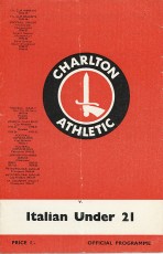 Charlton Athletic v Italy