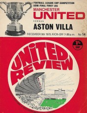 Manchester United v Aston Villa