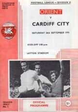 Leyton Orient v Cardiff City