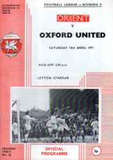 Leyton Orient v Oxford United