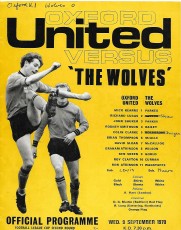 Oxford United v Wolverhampton Wanderers