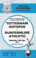 Tottenham Hotspur v Dunfermline Athletic
