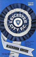 Leicester City v Blackburn Rovers