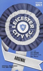 Leicester City v Arsenal