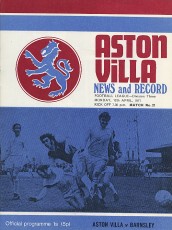 Aston Villa v Barnsley