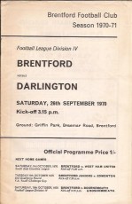 Brentford v Darlington