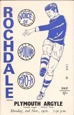 Rochdale v Plymouth Argyle