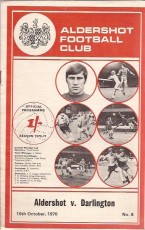 Aldershot Town v Darlington