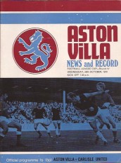 Aston Villa v Carlisle United