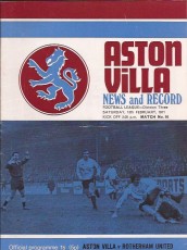 Aston Villa v Rotherham United
