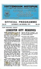 Tottenham Hotspur v Leicester City