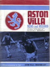 Aston Villa v Bradford City