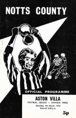 Notts County v Aston Villa