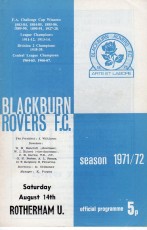 Blackburn Rovers v Rotherham United