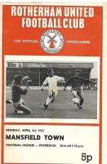 Rotherham United v Mansfield Town