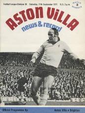 Aston Villa v Brighton & Hove Albion