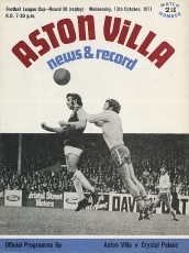 Aston Villa v Crystal Palace