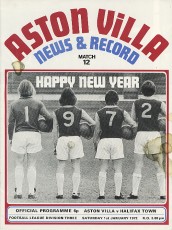 Aston Villa v Halifax Town