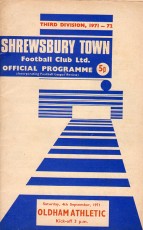Shrewsbury Town v Oldham Athletic