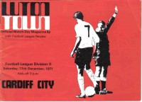 Luton Town v Cardiff City