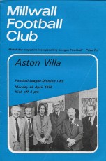 Millwall v Aston Villa