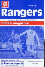 Rangers v Stenhousemuir