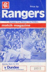 Rangers v Dundee