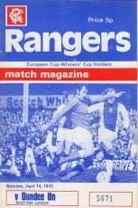 Rangers v Dundee United