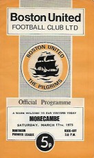Boston United v Morecambe
