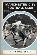 Manchester City v Leicester City