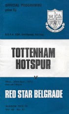 Tottenham Hotspur v Red Star Belgrade