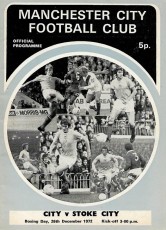 Manchester City v Stoke City