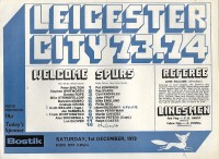 Leicester City v Tottenham Hotspur