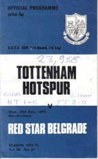 Tottenham Hotspur v Red Star Belgrade