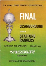 Scarborough v Stafford Rangers