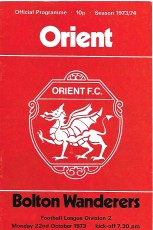 Leyton Orient v Bolton Wanderers