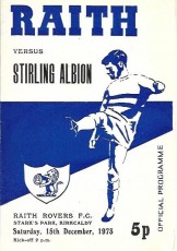 Raith Rovers v Stirling Albion