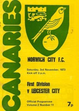 Norwich City v Leicester City