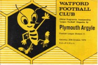 Watford v Plymouth Argyle