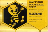 Watford v Aldershot Town