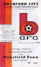 Bradford City v Mansfield Town