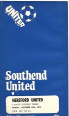 Southend United v Hereford United