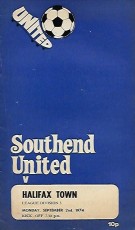Southend United v Halifax Town