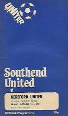 Southend United v Hereford United