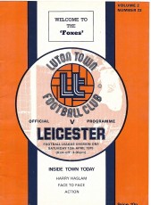 Luton Town v Leicester City
